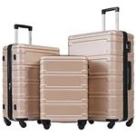 Merax 3 Pcs Luggage Set with TSA Lo
