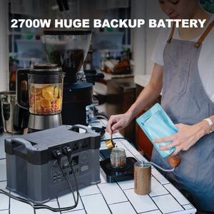 ALLPOWERS S2000 PRO Portable Power Station – 1451Wh, 140W Foldable Solar Panel, 2400W AC, UPS Backup Battery for Home, RV, Camping