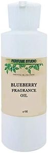 Perfume Studio Fragrance Oil 100% Straight Pure Perfume Strength for Soap, Bath Bombs & Candle Making, Incense and Perfume Body Oils; 4oz (BLUEBERRY)