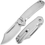 CJRB Bowie Pyrite Pocket Knife, Fol