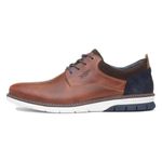 Rieker Antistress Mens Tan Lace Up Leather Shoe - Size 10.5 UK - Brown