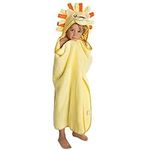 Little Tinkers World Premium Hooded Towel for Kids | Lion Design | Ultra Soft and Extra Large | 100% Cotton Bath Towel with Hood for Girls or Boys