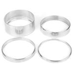 Aluminum Air Cleaner Spacer Replacement Accessories for Carbs with 5 1/8in Opening Compatible Holley Riser Filter Spacer,Aluminum Fits(1/4")