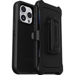 OtterBox Defender Case for iPhone 14 Pro, Shockproof, Drop Proof, Ultra-Rugged, Protective Case, 4x Tested to Military Standard, Black