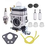 ALL-CARB Carburetor 300486 Kit Replacement for Earthquake E43 E43WC E43CE MC43 MC43E MC43CE 43cc Tiller Carburetor