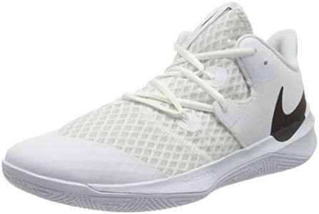 NIKE Men's Volleyball Shoes, White, 7