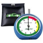 GODESON Tyre Tread Depth Gauge UK in MM,Dial Tyres Depth Gauge, Professional Tire Gauge for Motorcycle, Car,Truck and Bus