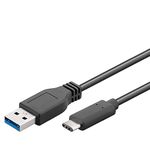 Manhattan Products 3.28ft Hi-Speed USB C Cable - USB for Desktop Computer Notebook Hub - 60 MB s 353298