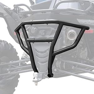 KEMIMOTO Rear Bumper Brush Guard Compatible with 2022-2024 CFMOTO ZForce 950 H.O /950 H.O.E.X /2020-2022 ZForce 950 Sport Accessories - Heavy Duty Steel Tubing Black Powder Coating Rear Profile Bumper