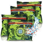 Zarpax Reusable Outdoor Gear and Gun Safes Dehumidifier, 4-Pack