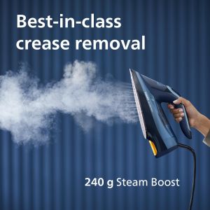 Philips Azur 8000 Steam Iron – Powerful Steam, Anti-Scale