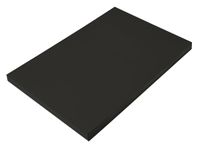 Pacon Sunworks Construction Paper, 12-Inchx18-Inch, 100-Sheet Per Package, Black (6308)