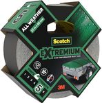 Scotch Extremium Duct Tape All Weather, 27m x 48 mm - Extra Strong Adhesive, Ideal for Outdoor Repairs, Waterproof Backing, UV Resistant, Hand Tearable, Silver Gaffer Tape