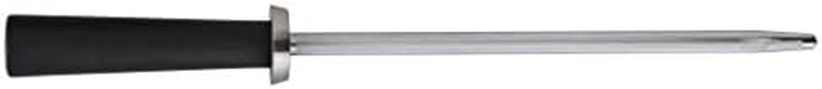 Shun Cutlery Sora Combination Honing Steel 9", Gently Corrects Rolled Knife Edges, Smooth & Micro-Ribbed Honing Rod, Built-in Angle Guide, Professional Japanese Honing Steel