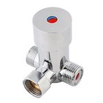 TOPINCN G1/2 Faucet Hot & Cold Water Mixer Valve for Automatic Sensor Faucet