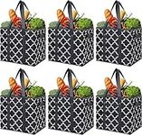 WISELIFE Reusable Grocery Bags 3-Pa