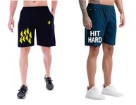 BLUE STAR SHARK Combo Short || Men Shorts || Men Shorts Sports || Men Shorts Gym || Shorts for Men's | Men's Sports Shorts || Short for Running, Gym & Sports