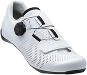 PEARL IZUMI Women's Attack Road Cycling Shoes, White, 39.0