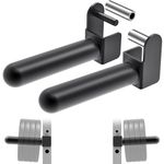 Kipika Weight Plate Holder for 2x2 Power Rack with 5/8" or 1" Hole - Power Rack Attachment for Olympic Weight Plates - Weight Storage Rack for Power Rack - Fit Olympic 2-inch Weight Plates - Set of 2