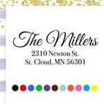 Custom Self-Inking Return Address Stamp