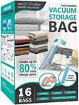 Space Saver Storage Bags, (2 Jumbo/