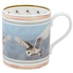 Mug - Barn Owl, Fine Bone China by Wildlife Artist Robert E Fuller | Free P&P | Gift Boxed