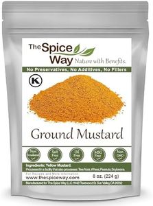 The Spice Way Ground Yellow Mustard Seed - 8 oz