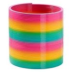 THE TWIDDLERS - Giant Magic Rainbow Spring, 15cm / 6" - Perfect for Children & Kids Birthday Party Favours, Huge Sensory Game Toy