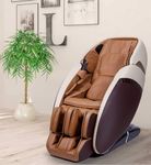 GLOBAL RELAX® | SATORI 3D Massage Chair I Brown I Zero Gravity I Zero Space technology I 6 Professional massage modes I Bluetooth I 3D Sound I USB