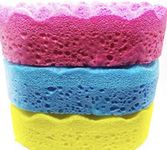 Soap Filled Exfoliating Sponge (Snow F)