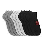 Marc Ecko mens 20 Pairs Of Ecko Men'S Basic Quick Dry No Show Athletic Socks