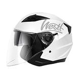 Westt Open Face Helmets with Dual S