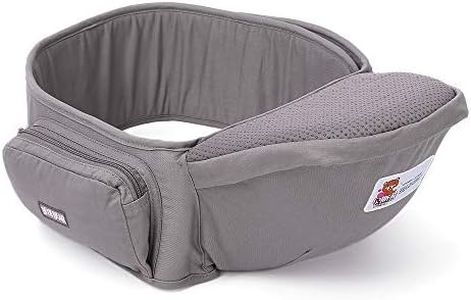Portador De Bebé Infantil Cintura Taburete, Portador De Cadera Asiento De Niño Con El Cinturón De Cadera Titular Para Portador De Asiento Delantera De La Cintura Para Niños Recién Nacidos