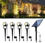 Solar Spot Lights Outdoor 4-in-1 So