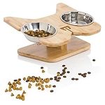 NibbleyPets Elevated Dog Bowl Stand