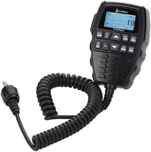 Cobra 75 All Road CB Radio Wireless Microphone with Bluetooth Connectivity - AM/FM, Waterproof, Pack of 1