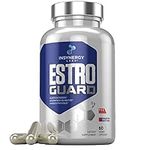 Ultra Premium Estrogen Blocker for Men PCT Post Cycle Supplements | Estro Guard Anti Estrogen Tablets | Aromatase Inhibitor | Indole 3 Carbinol Stinging Nettle Root 60 Vegan Capsules