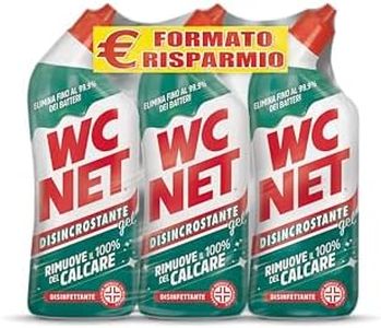 Wc Net - Disincrostante Disinfettante Gel per Sanitari e Superfici, Pulitore Liquido per Wc, 700 ml x 3 Confezioni