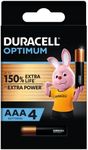 Duracell Optimum AAA Battery (Pack of 4)