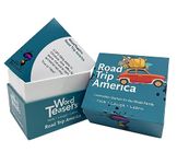 ? WORD TEASERS Road Trip America - Road Trip Game & Conversation Starter - Family Trivia Game About Places to Visit in The United States - Conversation Cards / Travel Car Games - 150 Questions
