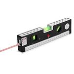 Multipurpose Laser Level Kit Standard Cross Line Laser Level Laser Beam Tool ，Leveler with 100Ft Point & 30Ft Line，Magnetic Leveler for Construction, Home Renovation,Laser Level for Picture Hanging