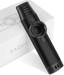 Kazoos with 5 extra Membranes, Metal Kazoo with Adjustable Tone for Guitar, Ukulele, Violin, Piano, Keyboard, Easy to Learn Musical Instruments for Kids/adults/Music Lovers. (black)