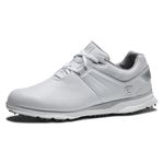 FootJoy Women's Pro|SL Golf Shoe, White/White/White, 8