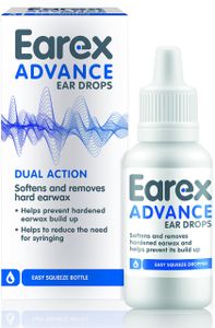 Earex Advance Ear Wax Remover Drops, 12ml