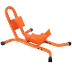 eSkde Motorcycle Stand | Front Paddock Lift with Self-Locking Clamp for Stable Wheel Support | Motocross Bike Stand for Garage or Workshop Use | Motorbike Wheel Chock Lift | Lightweight 6kg Frame
