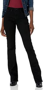 NYDJ Womens Women's Pleated Cap Sleeve Blouse Jeans - Black - 00