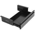 VIVO 16 inch Under Desk Mounted Sliding Pull-out Drawer without Shell for Office Desk, Storage Organizer for Sit Stand Workstation, Black, DESK-AC03A-B