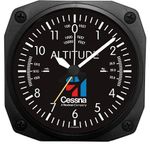 Trintec Aviation Classic Altimeter CESSNA Desk Top Travel Alarm Clock Aircraft