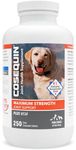 Cosequin Nutramax Maximum Strength Joint Health Supplement for Dogs - With Glucosamine, Chondroitin, and MSM, 250 Chewable Tablets