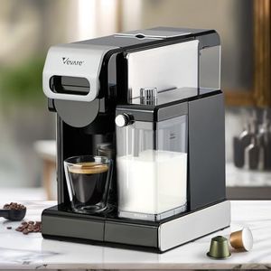Vevare 5-in-1 Coffee Machine Frother – Compatible Dolce Gusto K-Cup Pods Milk Automatic Home Use